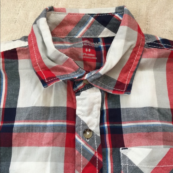 Boys Arizona Jeans short sleeved button up shirt - Picture 2 of 5